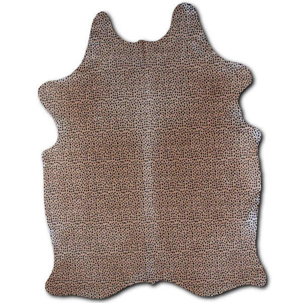 Foundry Select Finan Handmade Cowhide Beige Rug Wayfair